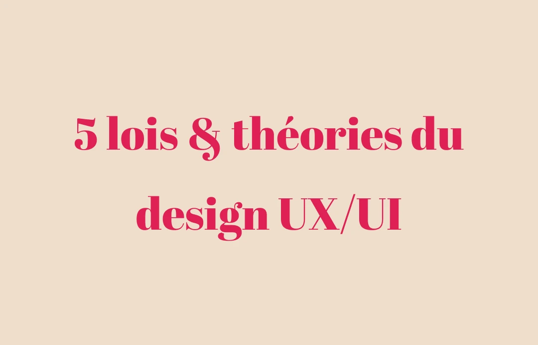 5 théories essentielles du design